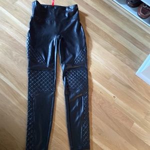 Spanx black leggings